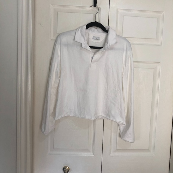 TNA Cropped Oxford Shirt - Picture 1 of 2